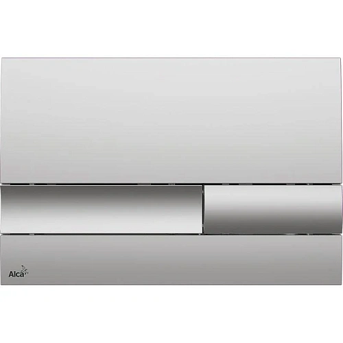 Клавиша смыва Alcaplast M1732 хром-матовая Клавиша смыва Alcaplast M1732 хром-матовая