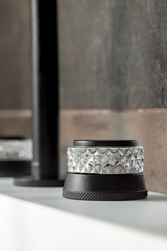 Смеситель для раковины Boheme AURA BLACK 152-CR-B Смеситель для раковины Boheme AURA BLACK 152-CR-B