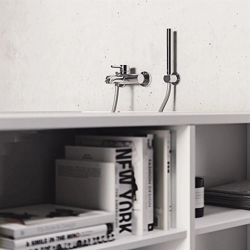 Смеситель для ванны Kludi Bozz 386910576 Смеситель для ванны Kludi Bozz 386910576