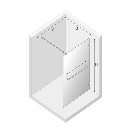 Душевая перегородка NEW TRENDY AVEXA GOLD SHINE 60x200 EXK-7067 золото Душевая перегородка NEW TRENDY AVEXA GOLD SHINE 60x200 EXK-7067 золото