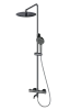 Душевая система Wonzon &amp; Woghand с термостатом, темный графит (WW-88739903-BGM)