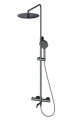 Душевая система Wonzon & Woghand с термостатом, темный графит (WW-88739903-BGM) Душевая система Wonzon & Woghand с термостатом, темный графит (WW-88739903-BGM)