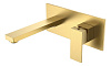 Картинка анонса товара «смеситель для раковины boheme qubic matt gold 475-mg встроенный»