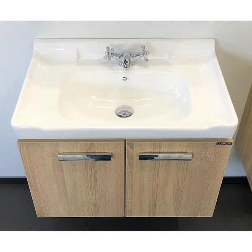 Тумба с раковиной Comforty Рига 70 00004142215 дуб сонома раковина Comforty 9335-70 Тумба с раковиной Comforty Рига 70 00004142215 дуб сонома раковина Comforty 9335-70