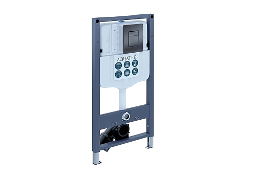 Инсталляция для унитаза Aquatek Pneumo N49 INSP-0000002 1130x505x100 мм , пневматическое управление, + звукоизоляционная прокладка Инсталляция для унитаза Aquatek Pneumo N49 INSP-0000002 1130x505x100 мм , пневматическое управление, + звукоизоляционная прокладка