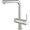 Смеситель для кухни GROHE Blue Pure Minta с функцией очистки водопроводной воды, суперсталь (31721DC 31721DC0 Смеситель для кухни GROHE Blue Pure Minta с функцией очистки водопроводной воды, суперсталь (31721DC 31721DC0