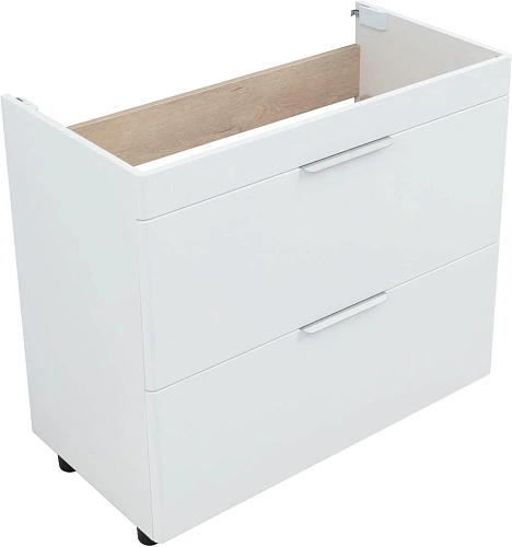 Тумба под раковину Aquanet Ирис New 90 напольная, белый глянец 00336309 напольная Тумба под раковину Aquanet Ирис New 90 напольная, белый глянец 00336309 напольная