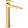Картинка анонса товара «смеситель для раковины hansgrohe metropol 32512990, полированное золото»