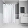 Штора для ванны IDDIS (DW01P18i11) 200х180 см, полиэстер белый Штора для ванны IDDIS (DW01P18i11) 200х180 см, полиэстер белый