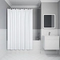 Штора для ванны IDDIS (DW01P18i11) 200х180 см, полиэстер белый Штора для ванны IDDIS (DW01P18i11) 200х180 см, полиэстер белый