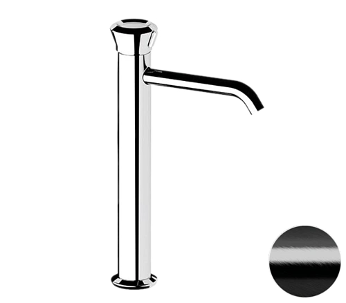 Смеситель для раковины Remer Element ET11LXLCFP, черный брашированный хром Смеситель для раковины Remer Element ET11LXLCFP, черный брашированный хром