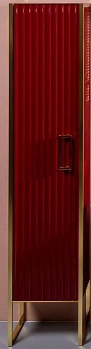 Шкаф-пенал Armadi Art MONACO 868-RG-L бордо глянец + золото L Шкаф-пенал Armadi Art MONACO 868-RG-L бордо глянец + золото L