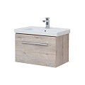 Тумба под раковину DREJA BIG INN, 80 см, подвесная, 1 ящик + выдвижной внутренний ящик, дуб кантри 7 77.0204D Тумба под раковину DREJA BIG INN, 80 см, подвесная, 1 ящик + выдвижной внутренний ящик, дуб кантри 7 77.0204D