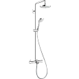 Душевая система hansgrohe Croma Select S 180 2 jet с термостатом 27351400 Душевая система hansgrohe Croma Select S 180 2 jet с термостатом 27351400