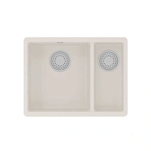 Кухонная мойка Lemark SINARA 550.2-U встраиваемая снизуз кварцгранита, Жасмин 9910082 Кухонная мойка Lemark SINARA 550.2-U встраиваемая снизуз кварцгранита, Жасмин 9910082