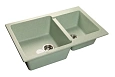 Кухонная мойка GranFest Practic P-780 K сал салатовый Кухонная мойка GranFest Practic P-780 K сал салатовый