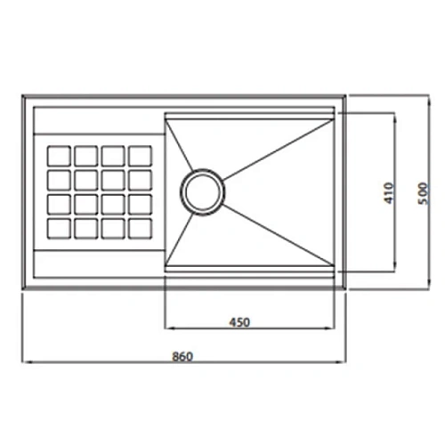 Кухонная мойка Kaiser KTM-8650 Кухонная мойка Kaiser KTM-8650