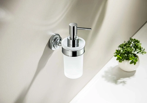 Дозатор жидкого мыла Aquatek КЛАССИК AQ4505CR хром Дозатор жидкого мыла Aquatek КЛАССИК AQ4505CR хром