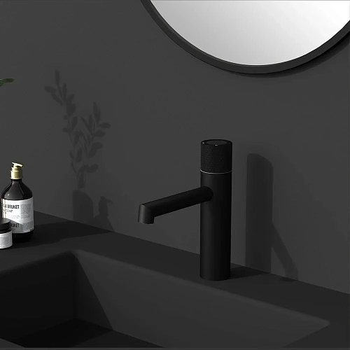Смеситель для раковины Vincea Desire VBF-1D3MB, черный Смеситель для раковины Vincea Desire VBF-1D3MB, черный