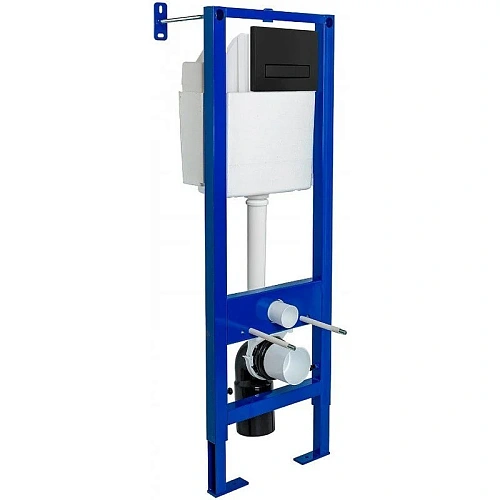 Инсталляция для унитаза BERGES АТОМ Line 410 кнопка черная SoftTouch 040340 Инсталляция для унитаза BERGES АТОМ Line 410 кнопка черная SoftTouch 040340