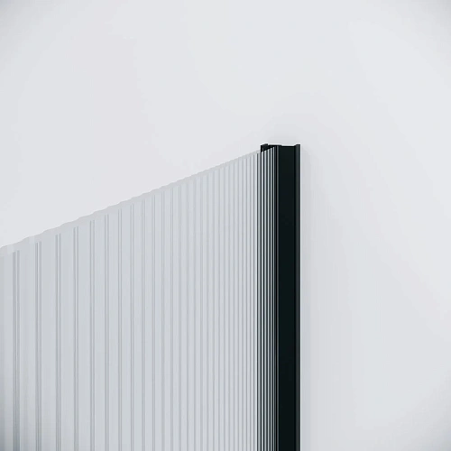 Душевая дверь Niagara Nova NG-84-L11FHB (110х195) черный матовый, раздвижная влево, стекло рифленое Душевая дверь Niagara Nova NG-84-L11FHB (110х195) черный матовый, раздвижная влево, стекло рифленое