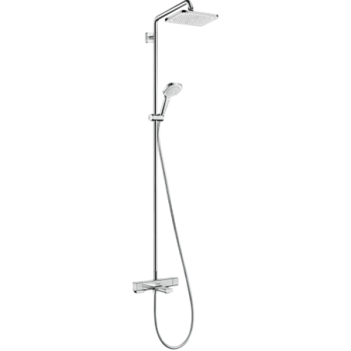 Душевая система hansgrohe Croma E Showerpipe 280 1jet 27687000 Душевая система hansgrohe Croma E Showerpipe 280 1jet 27687000