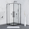 Картинка анонса товара «душевой уголок rgw sv-33b 1000x1000 мм 06323300-14 черный easy clean»