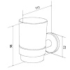 Стакан Am.Pm Sense A7534300 с держателем Стакан Am.Pm Sense A7534300 с держателем