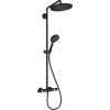 Картинка анонса товара «душевая система hansgrohe croma select s 280 1 режим струи 26890670, матовый черный»