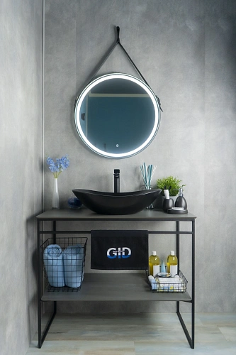 Раковина Gid Bm9811 53337 накладная черная матовая 61x37x15 Раковина Gid Bm9811 53337 накладная черная матовая 61x37x15