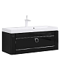 Картинка анонса товара «тумба aqwella infinity 100см inf.01.10/001/blk подвесная, черная»