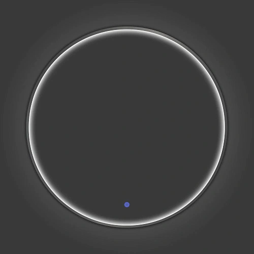 Зеркало Comforty Вега-75 00-00020726 LED IC-подсветка, холодный свет, сенсор, серебряный матовый Зеркало Comforty Вега-75 00-00020726 LED IC-подсветка, холодный свет, сенсор, серебряный матовый