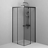 Душевой уголок AM.PM X-Joy W94G-403-9090-BT1K раздвижные двери 90x90 профиль черный матовый, стекло прозрачное Душевой уголок AM.PM X-Joy W94G-403-9090-BT1K раздвижные двери 90x90 профиль черный матовый, стекло прозрачное