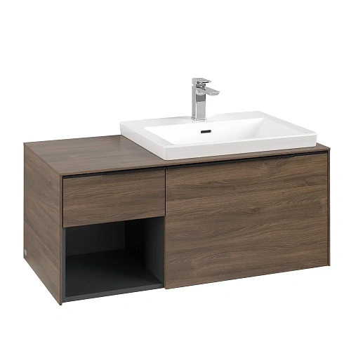 Тумба под раковину Villeroy & Boch Subway 3.0 с подсветкой Arizona Oak / Arizona Oak C571L1VH Тумба под раковину Villeroy & Boch Subway 3.0 с подсветкой Arizona Oak / Arizona Oak C571L1VH