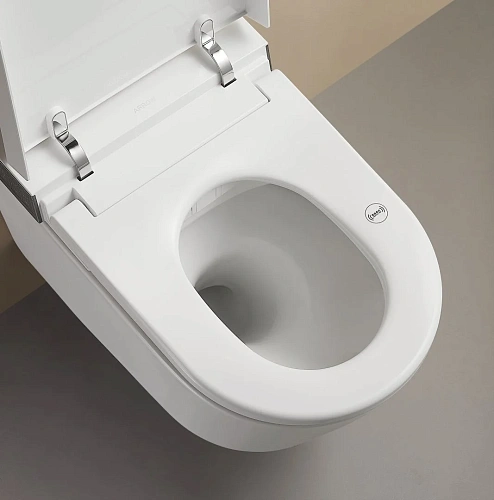 Унитаз SMART ARROW AKH1051H с сиденьем белый Унитаз SMART ARROW AKH1051H с сиденьем белый