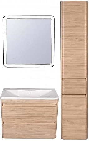 Тумба под раковину Style Line Атлантика 80, Люкс ясень перламутр, PLUS ЛС-00000684 Тумба под раковину Style Line Атлантика 80, Люкс ясень перламутр, PLUS ЛС-00000684