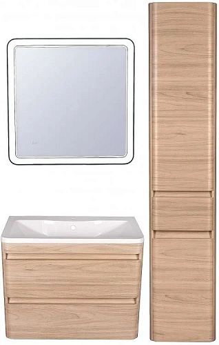 Тумба под раковину Style Line Атлантика 80, Люкс ясень перламутр, PLUS ЛС-00000684 Тумба под раковину Style Line Атлантика 80, Люкс ясень перламутр, PLUS ЛС-00000684