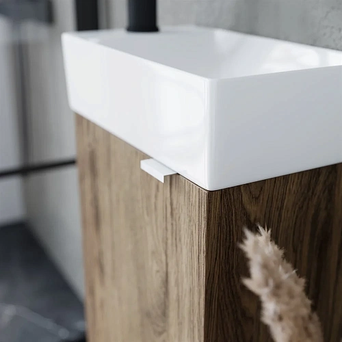 Тумба под раковину Sancos Mini MN35ECHL дуб чарльстон Тумба под раковину Sancos Mini MN35ECHL дуб чарльстон