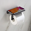 Держатель туалетной бумаги Timo Saona 13043/03 черный Держатель туалетной бумаги Timo Saona 13043/03 черный