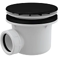 Сифон для поддона Alcaplast A49BLACK, черный- мат Сифон для поддона Alcaplast A49BLACK, черный- мат