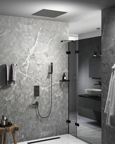 Душевая система Timo Petruma SX-5019/03SM встраиваемая с термостатом черный Душевая система Timo Petruma SX-5019/03SM встраиваемая с термостатом черный