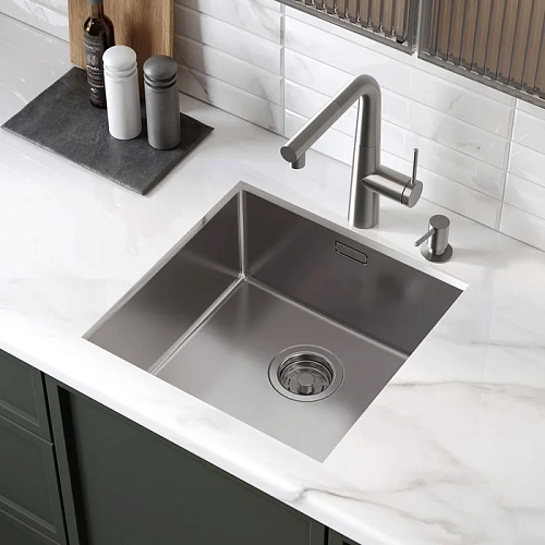 Кухонная мойка IDDIS Prime (PRI44S0i77) нержавеющая сталь, сатин, 440x440 Кухонная мойка IDDIS Prime (PRI44S0i77) нержавеющая сталь, сатин, 440x440