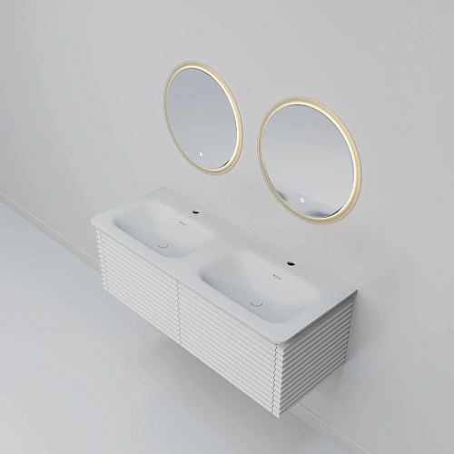 Комплект мебели ArtDecco Jacqueline 120 AJC12W34D1M0 белый Комплект мебели ArtDecco Jacqueline 120 AJC12W34D1M0 белый