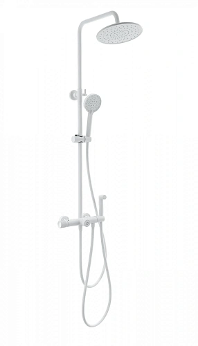 Душевая система Wonzon & Woghand с термостатом, белый матовый (WW-B3097-A-MW) Душевая система Wonzon & Woghand с термостатом, белый матовый (WW-B3097-A-MW)