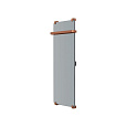 Полотенцесушитель электрический Allen Brau Infinity 120x44 с рейлингом и креплением, медь браш 00305 00305013 Полотенцесушитель электрический Allen Brau Infinity 120x44 с рейлингом и креплением, медь браш 00305 00305013