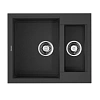 Кухонная мойка Omoikiri Sakaime 60-2-BL Tetogranit/черный 4993908