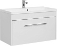 Тумба с раковиной Aquanet Августа 100 белый 00210019+00204096 Тумба с раковиной Aquanet Августа 100 белый 00210019+00204096