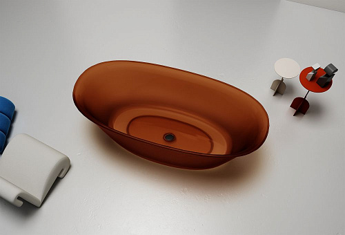 Ванна отдельностоящая ABBER AT9707Opal 170x75 универсальная, коричневый полиэфирная смола Ванна отдельностоящая ABBER AT9707Opal 170x75 универсальная, коричневый полиэфирная смола