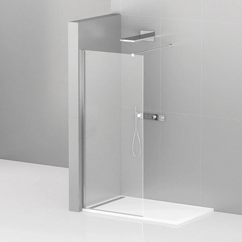 Душевая перегородка CEZARES LIBERTA-L-1-105-120-C-Cr 105см стекло прозрачное, профиль хром Душевая перегородка CEZARES LIBERTA-L-1-105-120-C-Cr 105см стекло прозрачное, профиль хром