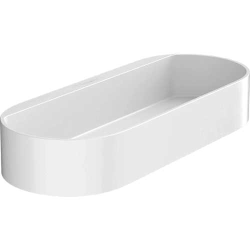 Контейнер Hansgrohe WallStoris 27913700, матовый белый Контейнер Hansgrohe WallStoris 27913700, матовый белый